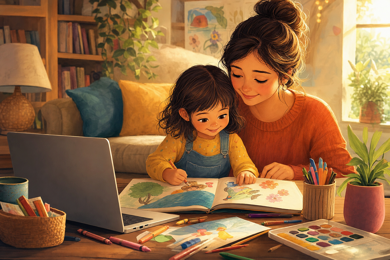 Quality time: criar um livro em conjunto com o seu filho