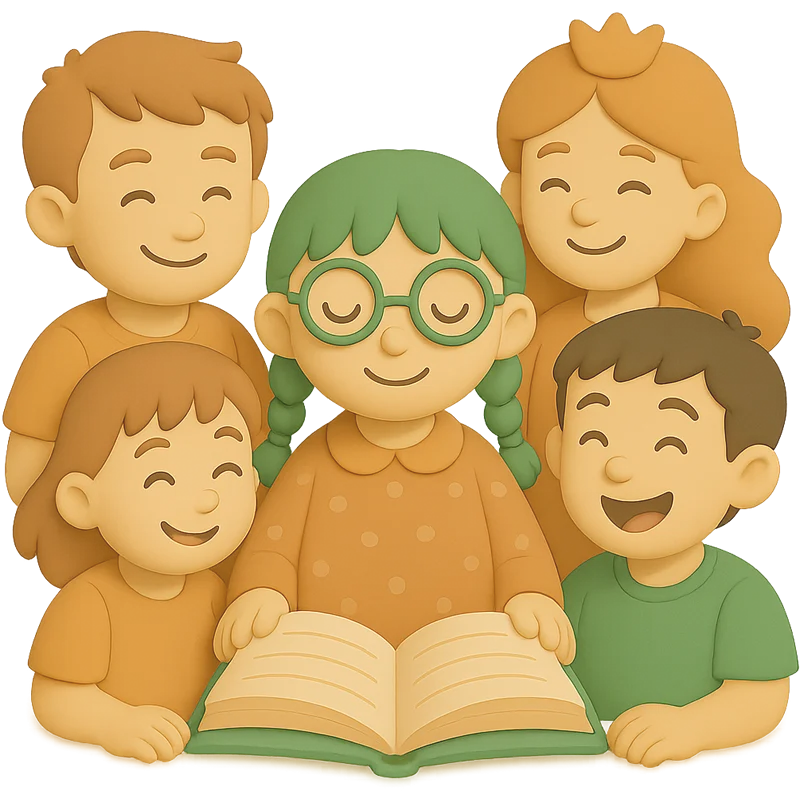 Cinco personagens numa só história