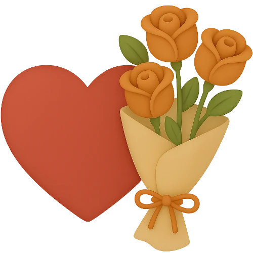 Livro infantil personalizado de Dia dos Namorados encantador