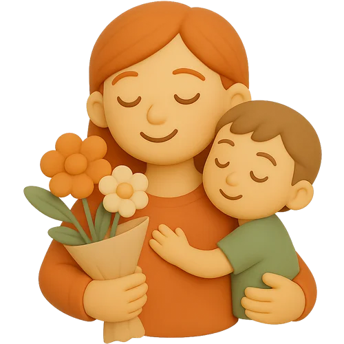 Livro infantil personalizado para o Dia das Mães mágico