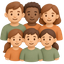 Livro infantil personalizado sobre família reconstituída