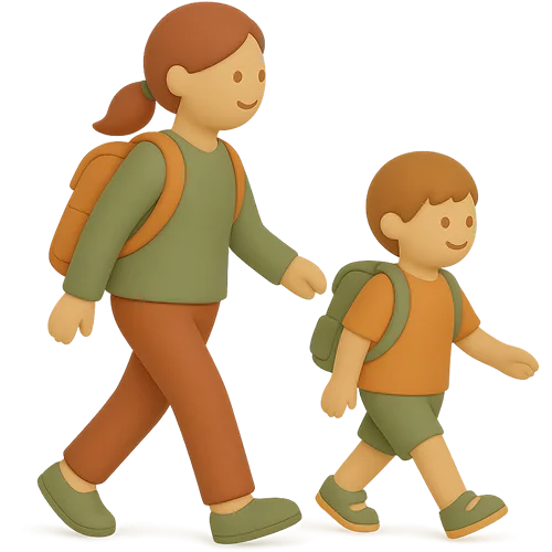 Um livro infantil personalizado sobre a magia de ir para a escola