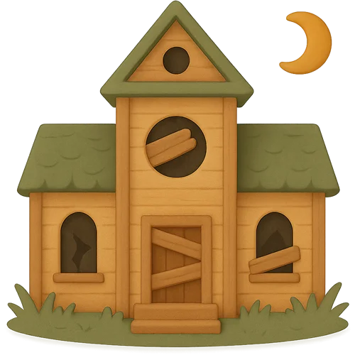 Livro infantil personalizado sobre casa assombrada cheio de magia