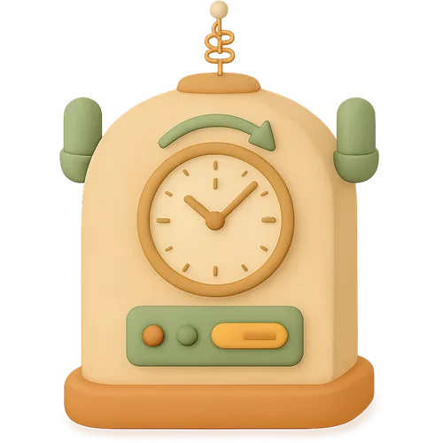 Livro infantil personalizado sobre viagem no tempo mágico