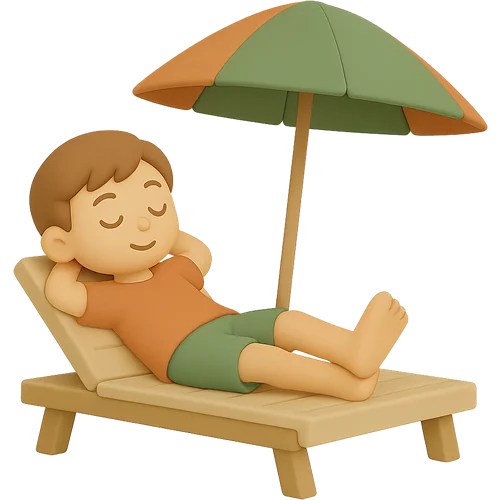 Um livro infantil personalizado sobre as aventuras das férias