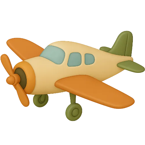 Livro infantil personalizado sobre avião: uma aventura única