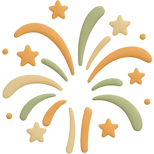 Livro infantil personalizado sobre Ano Novo cheio de magia