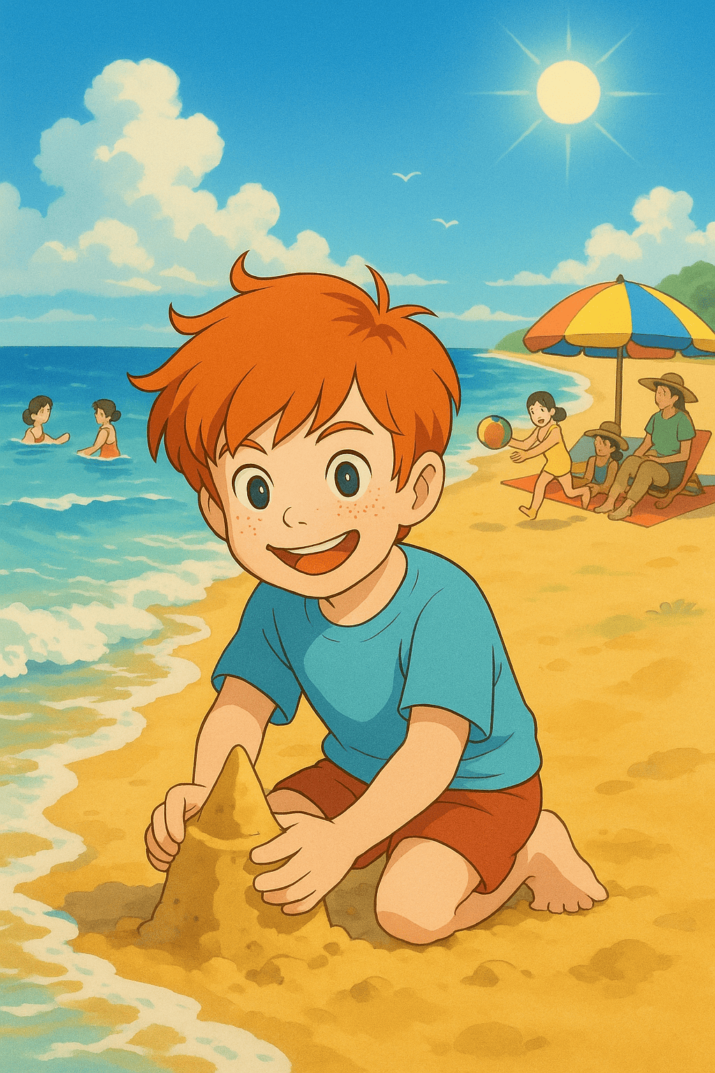 Sol   mar   aventuras em família