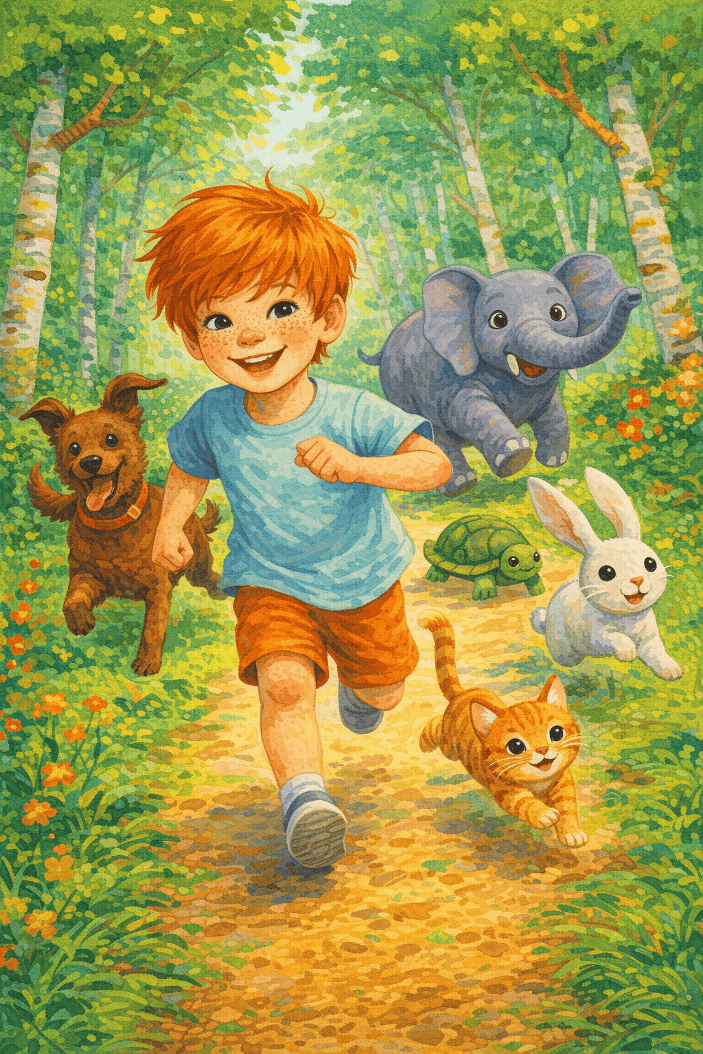 Aventura entre as corridas de animais