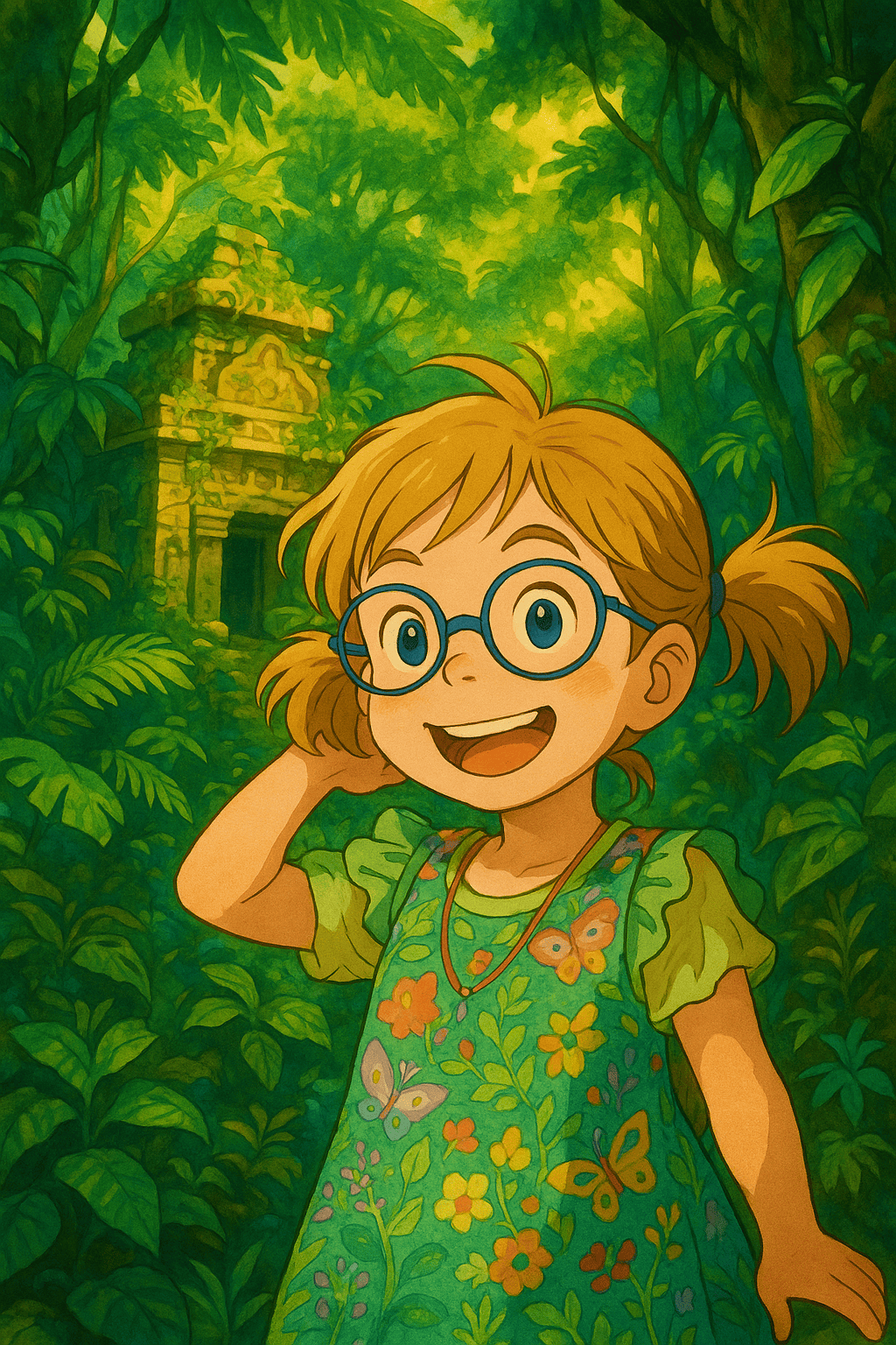 O templo oculto da selva