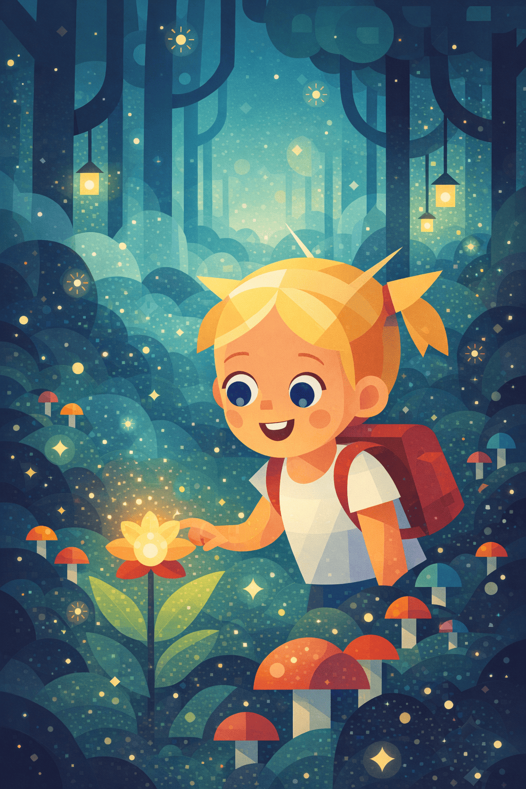 O segredo da floresta encantada