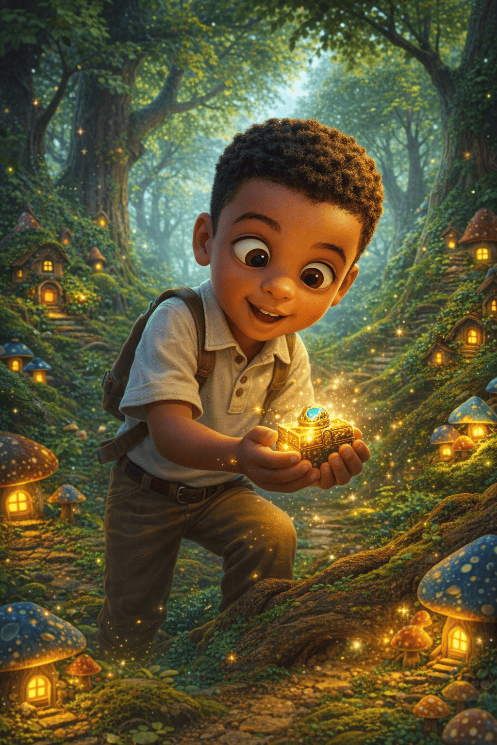 O segredo da floresta dos duendes