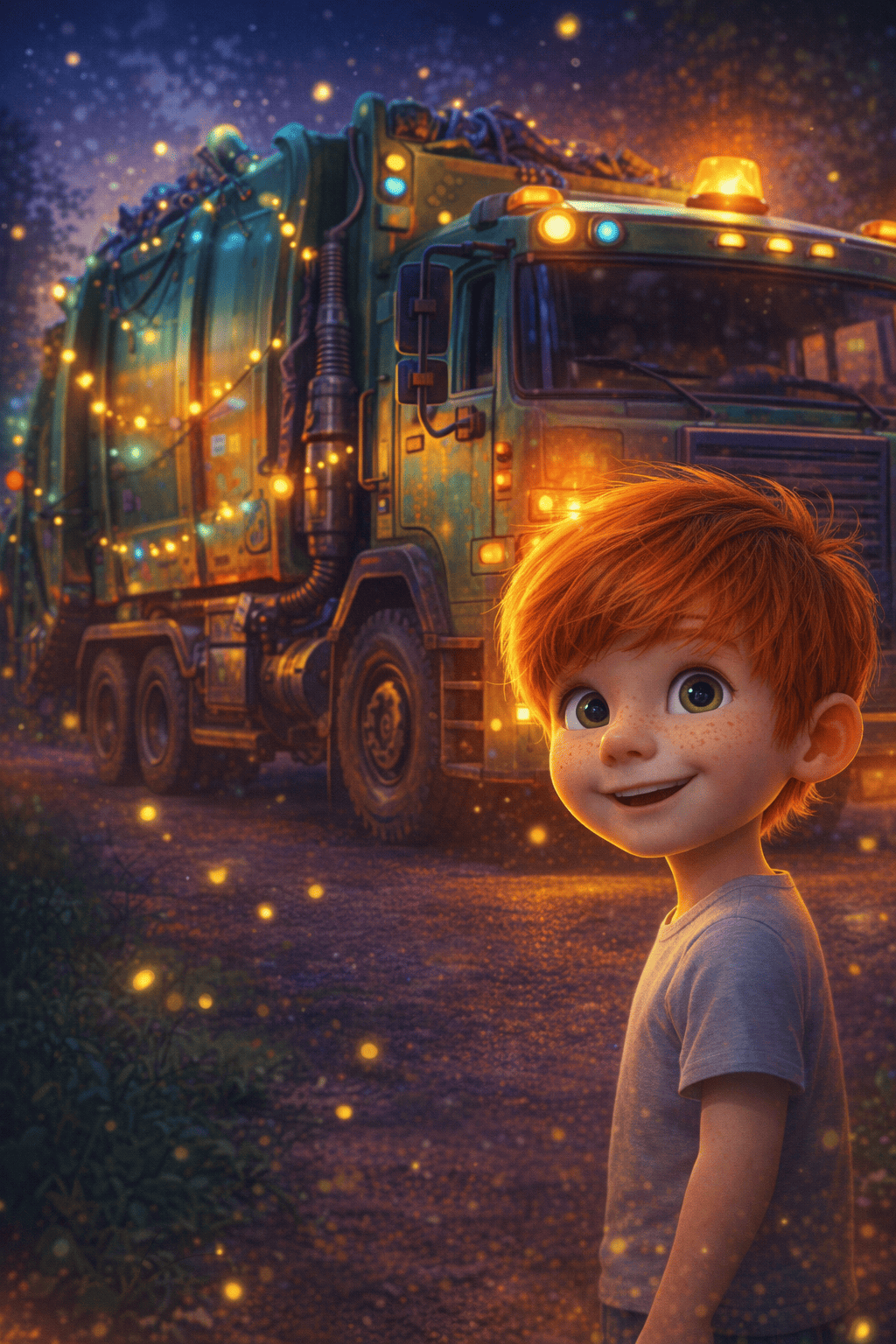 A viagem misteriosa do caminhão de lixo