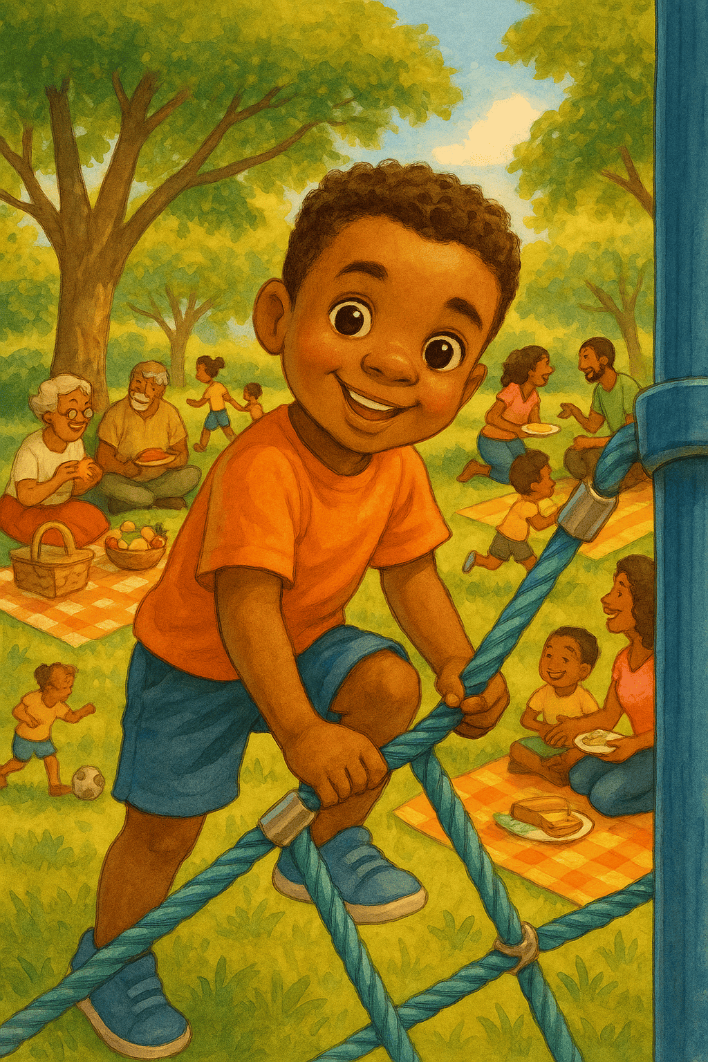 Aventuras de verão com a reunião de família