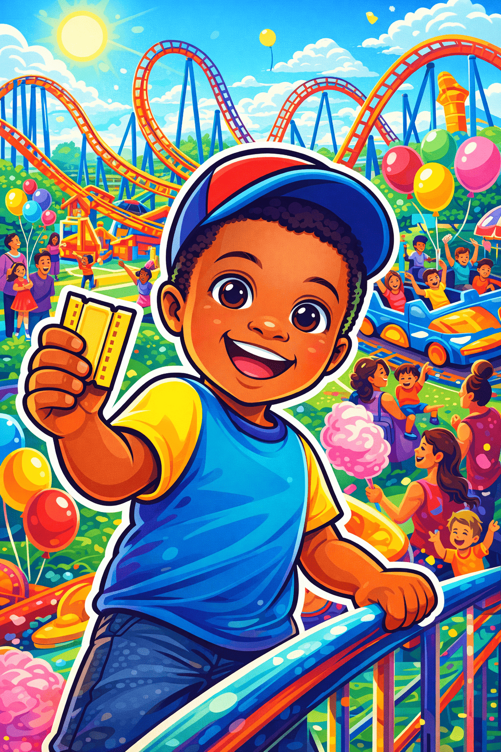 Um dia cheio de montanhas russas