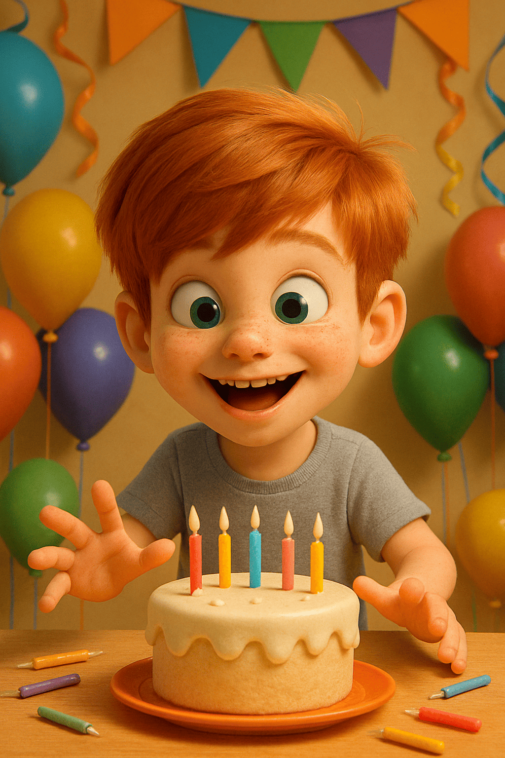 Aniversários e velas esquecidas