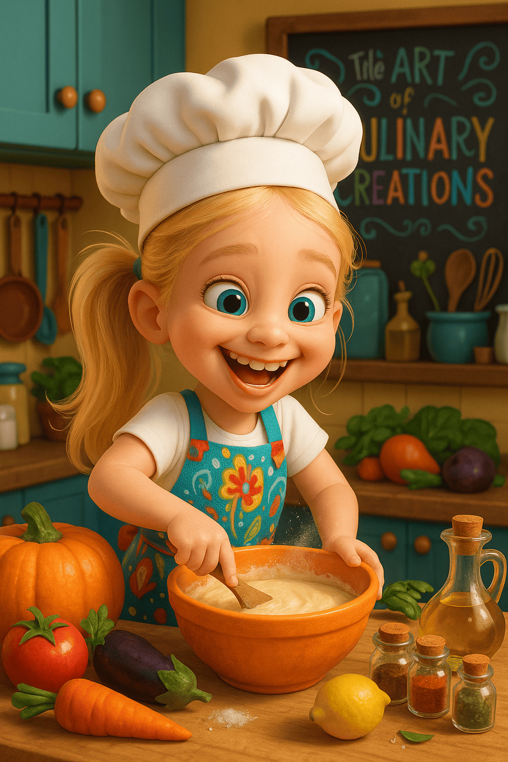 A arte das criações culinárias