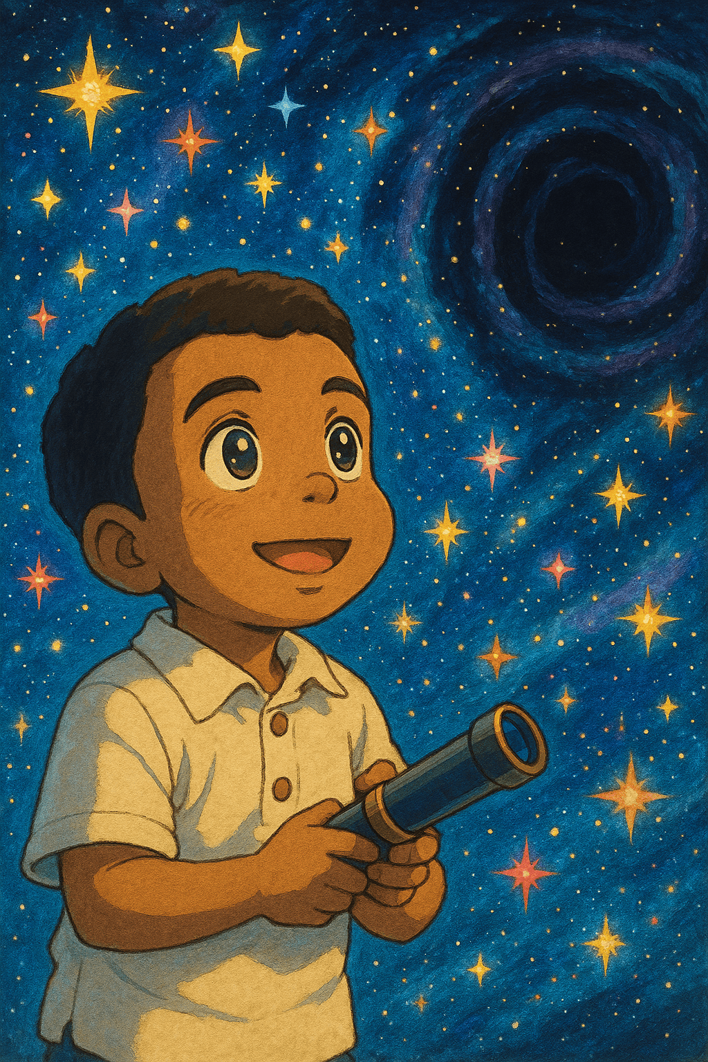 Poeira de estrelas e buracos negros