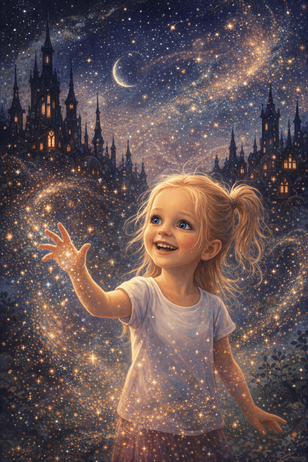 Poeira de estrelas e palácios de sombras