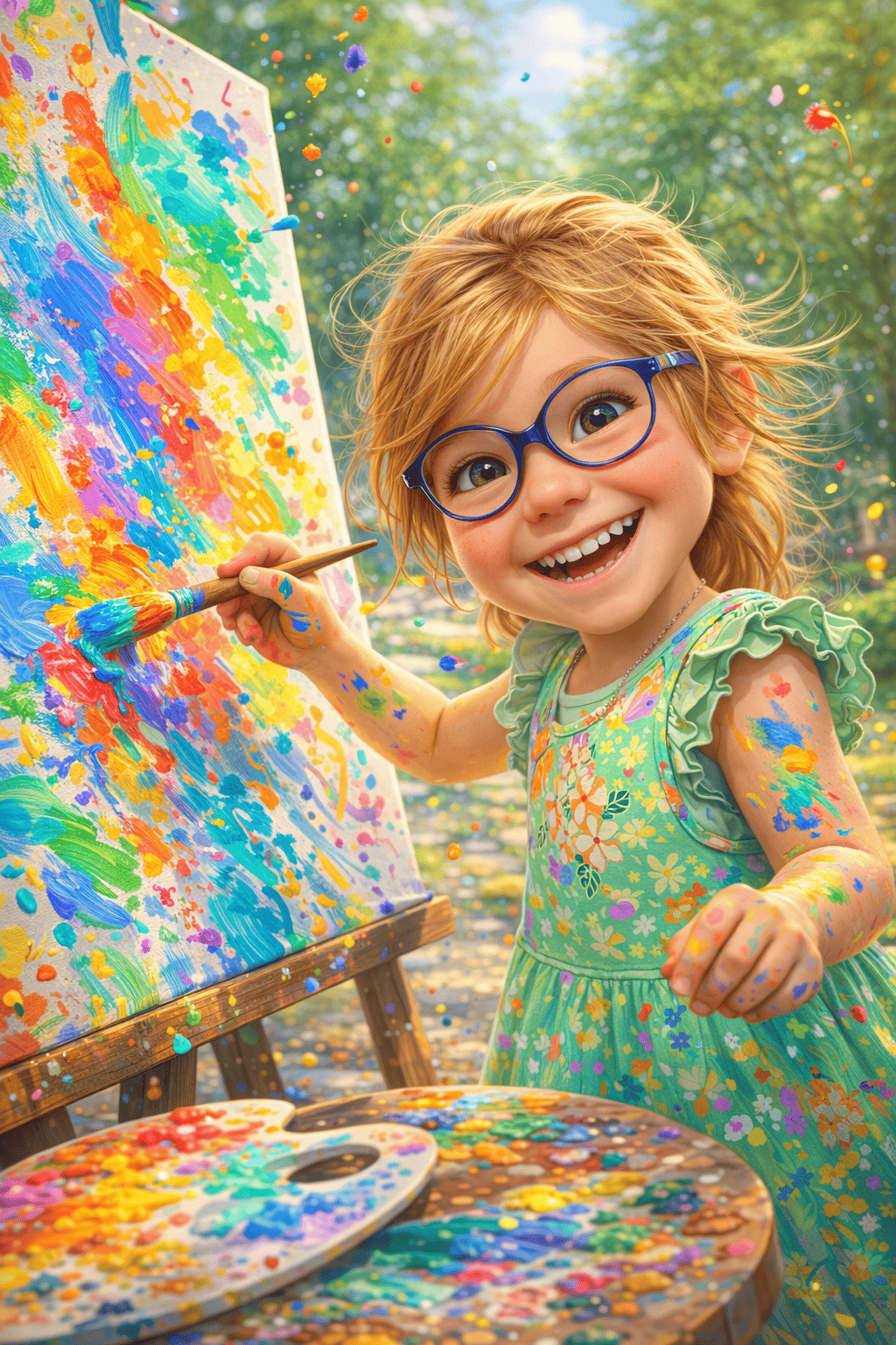 Ilustração para Pinceladas em dias livres